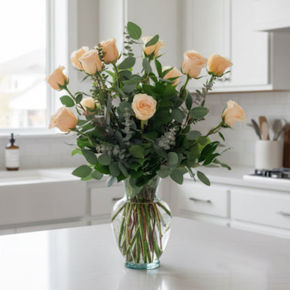 Premium Long-Stemmed Dozen Roses