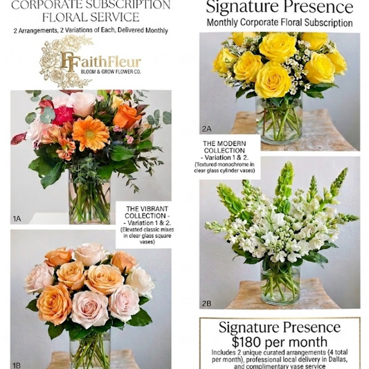 Corporate Floral Subscription - Signature Presence