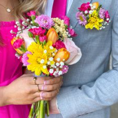 Prom Florals - Bright Pink Tones