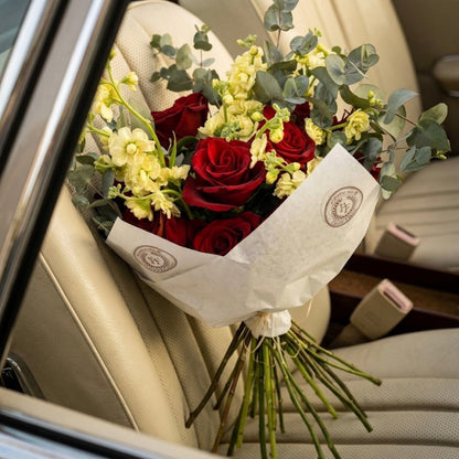 Luxe Dozen Roses Wrap